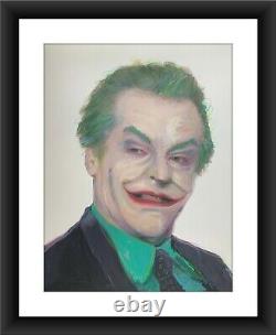 Joker Jack Nicholson Batman 89' Portrait Original Comic Art Painting realistic