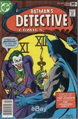 Joker, Neal Adams Original Art, Detective Comics 475 Cover Recreation Batman 251