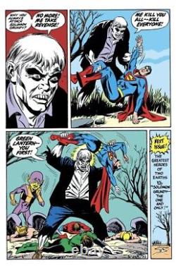 Justice League 91 P 22 Original Art DC 1971 Dillin Giella Solomon Grundy splash