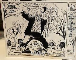 Justice League 91 P 22 Original Art DC 1971 Dillin Giella Solomon Grundy splash