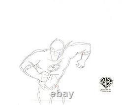 Justice League Unlimited- Original Production Drawing-Flash