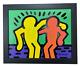 Keith Haring Graffiit Art Pop Art Best Buddies Original Painting (1990)