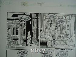Kelley Jones 2002 Crusades #14 DC Comics Vertigo Comics Original Art Ron Randall