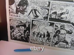 Kelly's Eye! 1973, original art, large page, 16 x 20 ins, Planet of Apes, López
