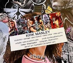 Kirk Manley Original 11x17 SIGNED Last of Us poster art ATL Comic Con Original