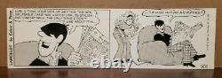 LANCELOT Daily Comic Strip Original Art 12-3-1971 PAUL COKER Mad Artist Ridgeway