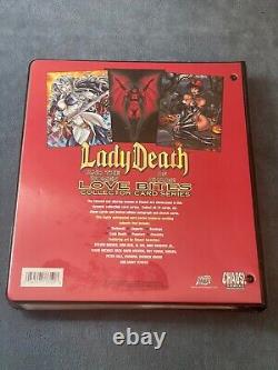 Lady Death Love Bites Card Binder Collection Chromiums Partial Complete Sets