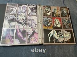 Lady Death Love Bites Card Binder Collection Chromiums Partial Complete Sets