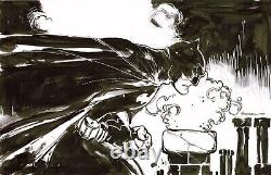 Larry Stroman Batman 11x17 Original Comic Art (X-Factor artist)