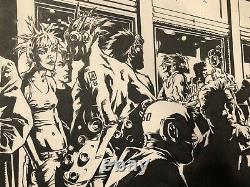 Lee Bermejo Signed Wildcats Annual 2000 Original Comic Book Art Page Cgc