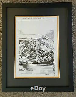 Lee Bermejo Stephen King's The Stand Issue 3 Comic Cover Original Art