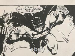 Legends Dark Knight Batman Original Art DC Comics
