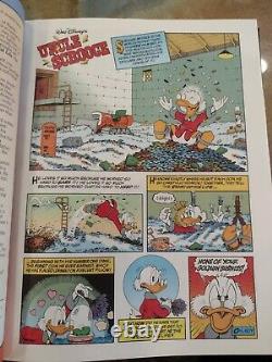 Life and Times of Scrooge McDuck+ #386/1000 Signed by Don Rosa & original art