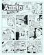 Little Orphan Annie Sunday Newspaper Comic Strip Original Art Andrew Pepoy