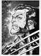 Logan The Wolverine Marvel X-men Original Art Pen And Ink Sketch By Yvel Guichet