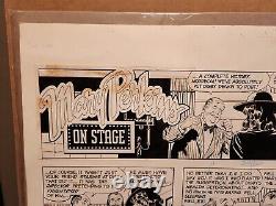 MARY PERKINS ON STAGE Sunday Comic Strip Original Art 1-28-1979 LEONARD STARR