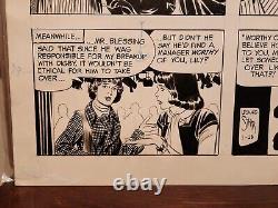 MARY PERKINS ON STAGE Sunday Comic Strip Original Art 1-28-1979 LEONARD STARR