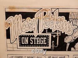 MARY PERKINS ON STAGE Sunday Comic Strip Original Art 1-28-1979 LEONARD STARR