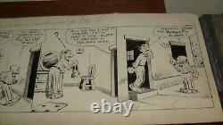 MUTT & JEFF ORIGINAL COMIC STRIP ART, lot2