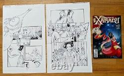 Madame Xanadu Comic Original Art (2 pages) Amy Reeder Hadley and Richard Friend