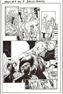 Mark Bagley 2014 Hulk At The Beehive Original Art! Free Shipping