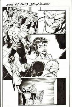 Mark Bagley 2014 Hulk Original Art! Free Shipping