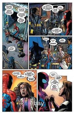 Mark Bagley 2023 Spider-man Original Art-spidey Can't Save Everyone! Free Ship