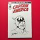 Mark Bailey Captain America Original Sketch Art Drawing On Blank Variant #695