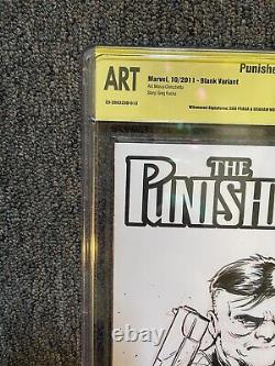 Marvel Battle Damaged Punisher Original Art Sketch By Dan Fraga & Graham Nolan