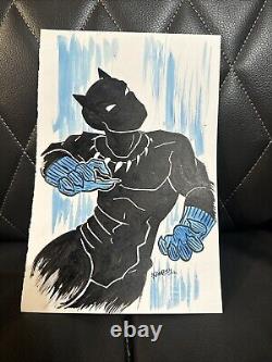 Marvel Black Panther 1 Of 1 Original Art by JoJo Seames