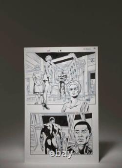 Marvel Black Panther Original Art Comic