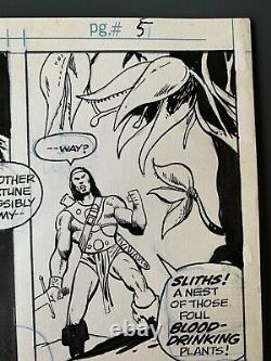 Marvel Comics 1973 Creatures On The Loose Issue 25 Pg. 6 Original Art Mayerik