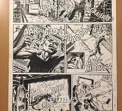 Marvel Comics Daredevil #243 Al Williamson Signed Original Art The Nameless One