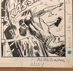 Marvel Comics Daredevil #243 Al Williamson Signed Original Art The Nameless One