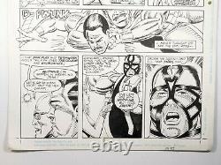 Marvel Comics WCW Original Art Page issue 12 p21 Vader Rick Rude Steve Austin