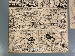 Mighty Mouse #1 Comic Page 20 Original Art Page by Ernie Colon (1990)