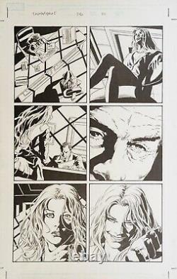 Mike Deodato 3 Original Comic Art Pages from Thunderbolts Originalseiten
