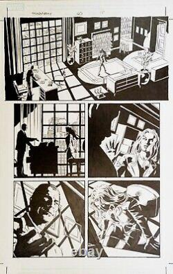 Mike Deodato 3 Original Comic Art Pages from Thunderbolts Originalseiten
