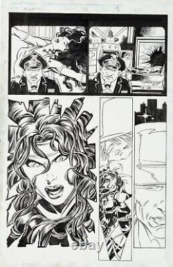 Mike Deodato Jr. Elektra (1996) #19 Page 19 Original Comic Book Art Published