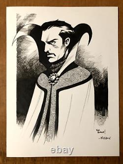 Mike McKone, Original Art, Dr. Strange Sketch, Marvel Comics, 9 x 12