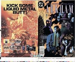 Mike Mignola 1994 Showcase #3 Original Production Art Cover DC Comics Batman VIL
