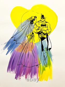 Mr Clever Art Painting Wedding Dress 22x30 banksy warhol mr brainwash comics pop