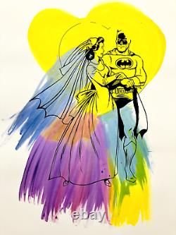 Mr Clever Art Painting Wedding Dress 22x30 banksy warhol mr brainwash comics pop