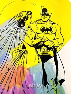 Mr Clever Art Painting Wedding Dress 22x30 banksy warhol mr brainwash comics pop