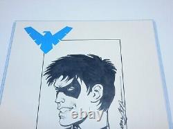 Neal Adams Original Art Sketch DC Batman Dick Grayson Nightwing