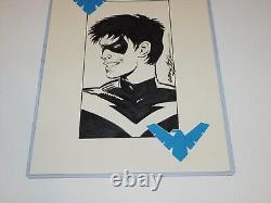 Neal Adams Original Art Sketch DC Batman Dick Grayson Nightwing