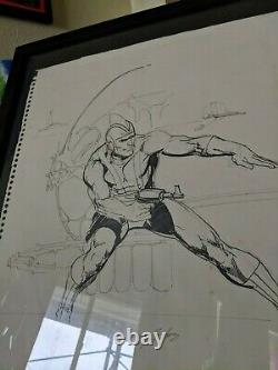 Neal Adams original art Adam Strange San Diego Comicon 1978