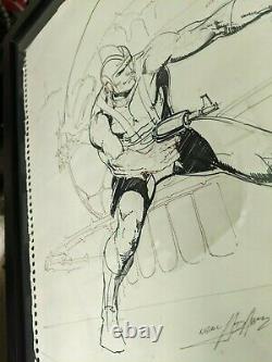 Neal Adams original art Adam Strange San Diego Comicon 1978