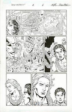 New Mutants Forever #2 p12, Al Rio, Bob McLeod, Marvel Original Comic Art Page