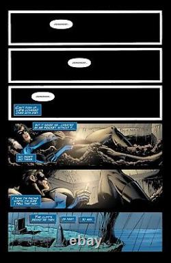 Nightwing #127 Signed Dan Jurgens Original Art Page Marv Wolfman / Buried Alive